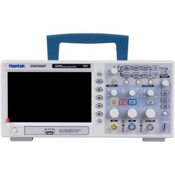 Hantek DSO5202BMV 200MHz 1GSa/s 2CH 2M Digital Storage Oscilloscope Built-in Video And 2GB Flash Memory CN Plug - 1