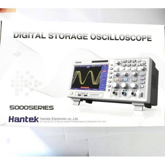Hantek DSO5202BMV 200MHz 1GSa/s 2CH 2M Digital Storage Oscilloscope Built-in Video And 2GB Flash Memory UK Plug - 5