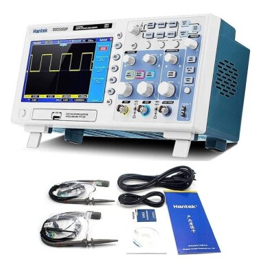 Hantek MSO5102D Mixed Signal Oscilloscope 100MHz 1GSa/s EU Plug - 1