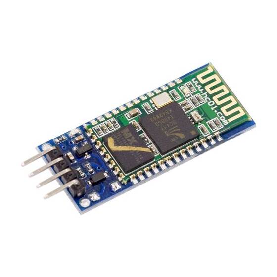 HC-05 4 Pin Bluetooth Module (Master+Slave) Without Button - 9