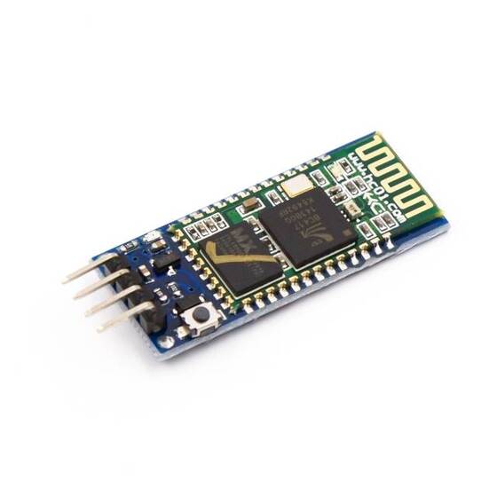 HC-05 4 Pin Bluetooth Module(Master+Slave) With Button - 3