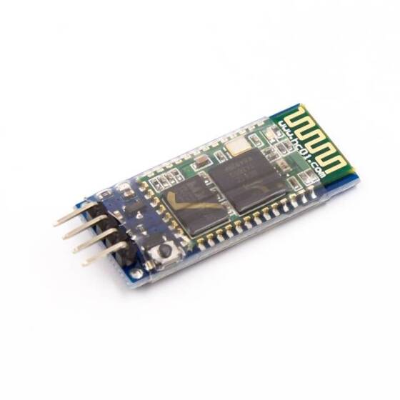 HC-05 4 Pin Bluetooth Module(Master+Slave) With Button - 12