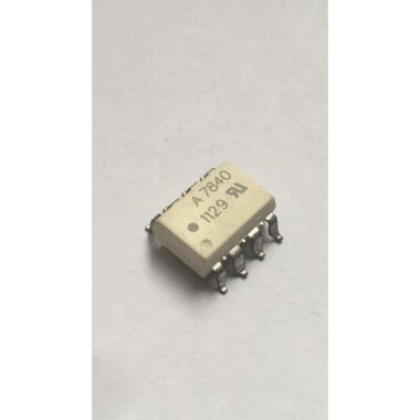 HCPL-7840-500E - (A7840) SMD-8 OPTICALLY Isolated Amplifier - 1