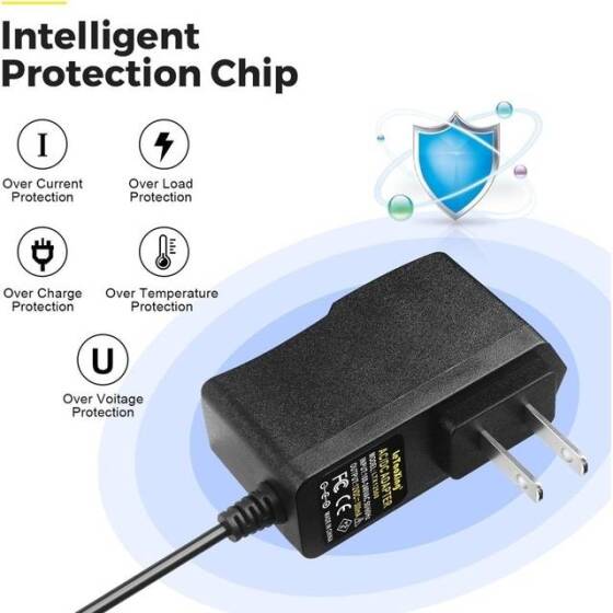 High Quality Full Amperes 12V 2.5A UK Plug Adapter - 4