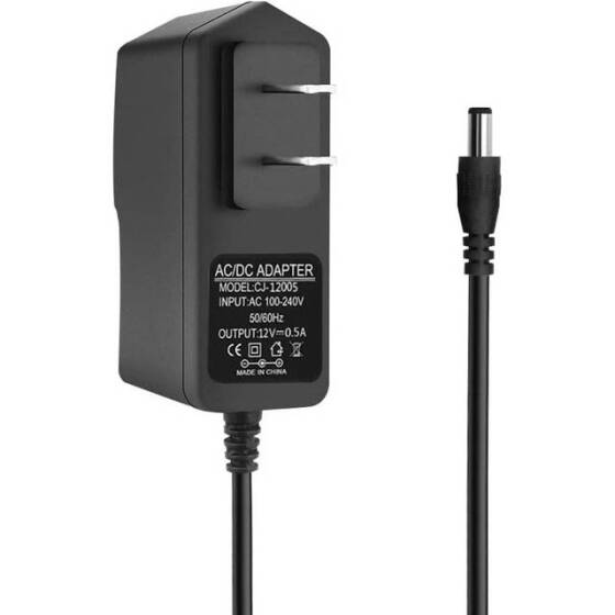 High Quality Full Amperes 12V 500MA US Plug Adapter - 1