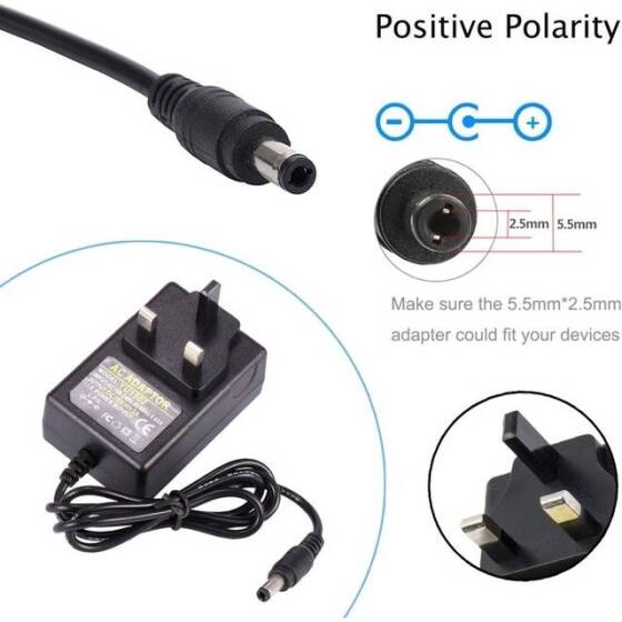 High Quality Full Amperes 15V 2A UK Plug Adapter - 2