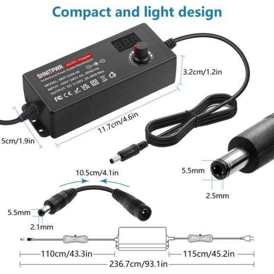 High Quality Full Amperes 24V 1.2A AU Plug Adapter - 3