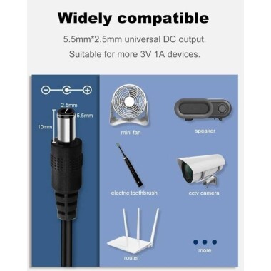 High Quality Full Amperes 3V 1A AU Plug Adapter - 5