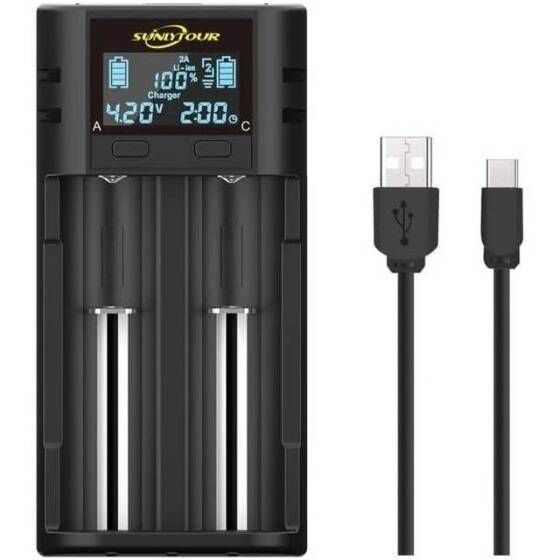 High Quality Full Amperes 4.2V 1A Lithium Battery Charger UK Plug - 1