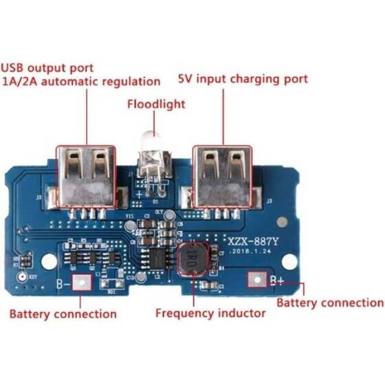 High Quality Full Amperes 4.2V 2A UK Lithium Battery Charger - 3