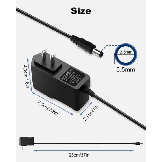 High Quality Full Amperes 6V 1A UK Plug Adapter - 2