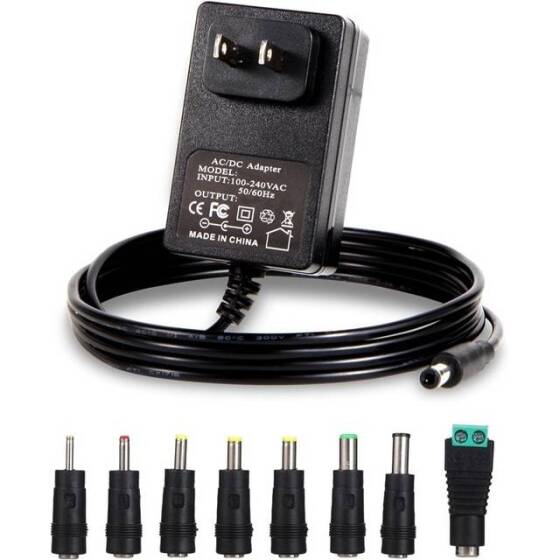 High Quality Full Amperes 9V 1A EU Plug Adapter - 1