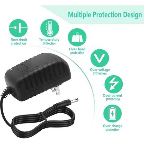 High Quality Full Amperes 9V 2A US Plug Adapter - 5