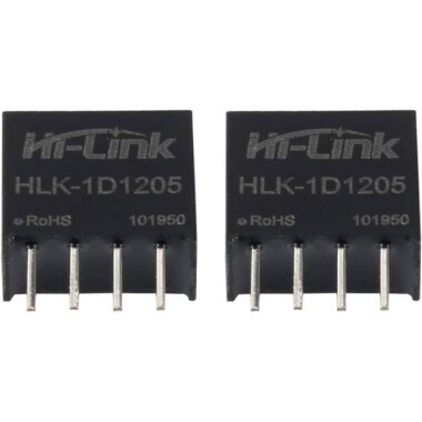 HLK-1D1205 DC-DC 12V To 5V Power Supply Module (New Model: B1205S-1WR3) - 1
