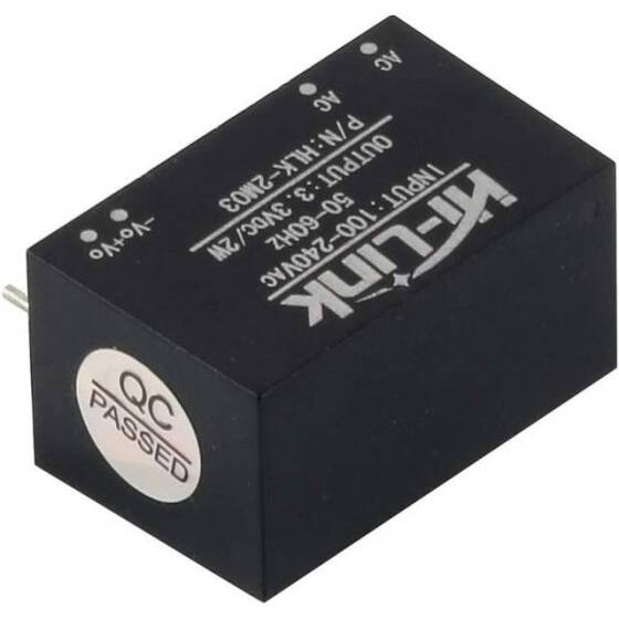 HLK-2M03 AC-DC 220V To 3.3V Power Supply Module - 5
