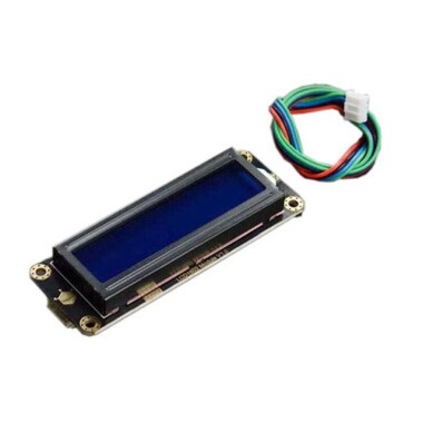 I2C 2x16 Arduino LCD Display Module (Blue) Gravity - 1