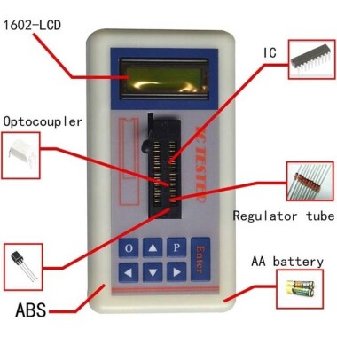 Integrated Circuit IC Tester TransisTor Tester - 5