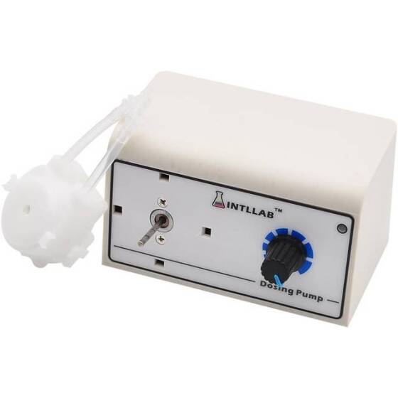 INTLLAB Type L 12V Silicone Tube Liquid Pump ID:2mm-OD:4mm- 5-40 mL/Min. - 3
