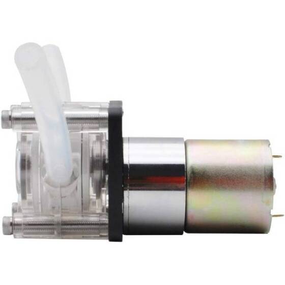 INTLLEU 12V Liquid Pump With Three Replacement Silicone Tubes Tube Size 1mm ID X 3mm OD Flow 2~17 ML/Min - 5