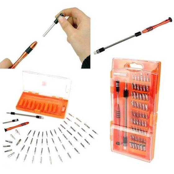 JAKEMY JM-8125 Home Computer Maintenance Screwdriver Combination Set - Plastic Box - 6