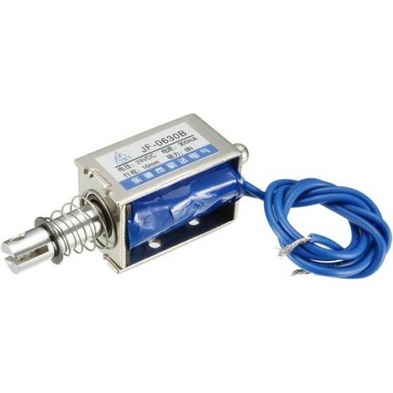 JF-0630 DC24V 6N 10mm Frame Type Electromagnet Lock - 1