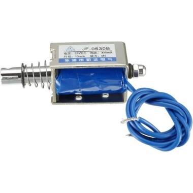 JF-0630 DC24V 6N 10mm Frame Type Electromagnet Lock - 3