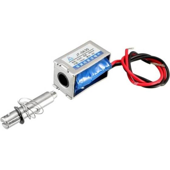 JF-0630 DC6V 6N 10mm Frame Type Electromagnet Lock - 3