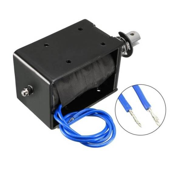 JF-1683B DC6V 8KG 20mm Permeable Electromagnet Lock - 3