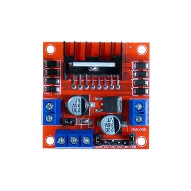L298N 5V Motor Driver Board Red - 7