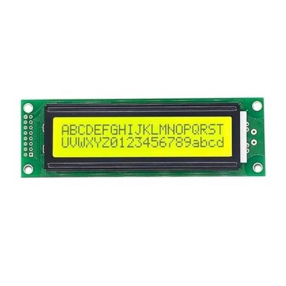 LCD2002 Yellow Green Backlight 5V - 2