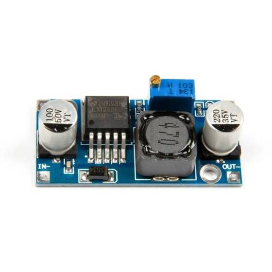 LM2596 LM2596S With SMD LED DC-DC Step-Down Power Supply Module - 2