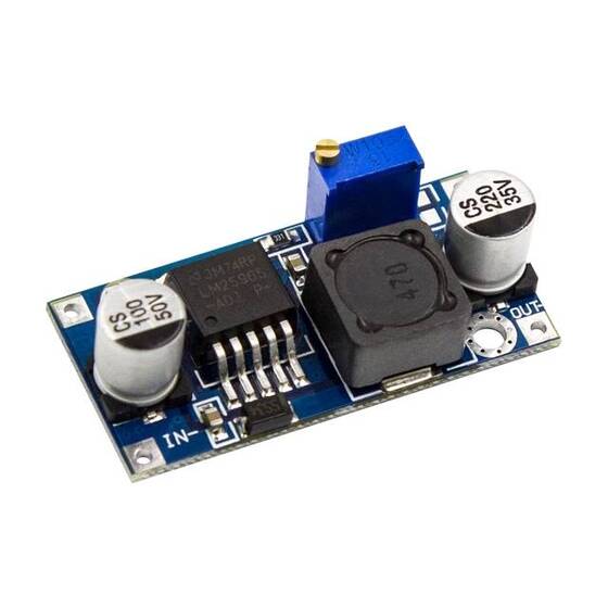 LM2596 LM2596S Without SMD LED DC-DC Step-Down Power Supply Module - 3