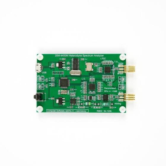 LTDZ 35-4400M Spectrum Signal Source Spectrum Analyzer With Tracking Source Module RF Frequency Domain Analysis Tools - 2