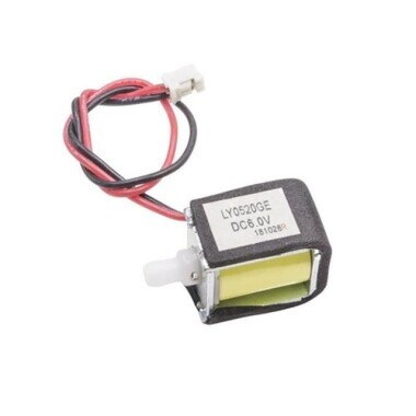 LY0520GE 6V Solenoid Air Valve One Way NC - 1
