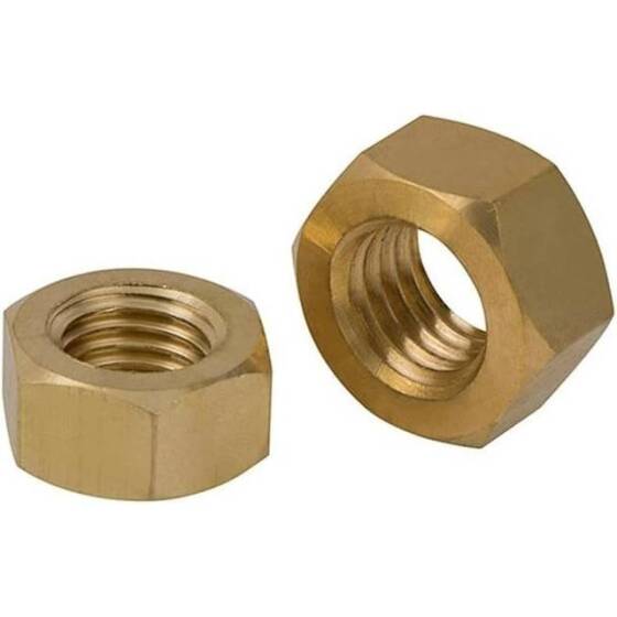 M12 Hexagonal Copper Nut - 1