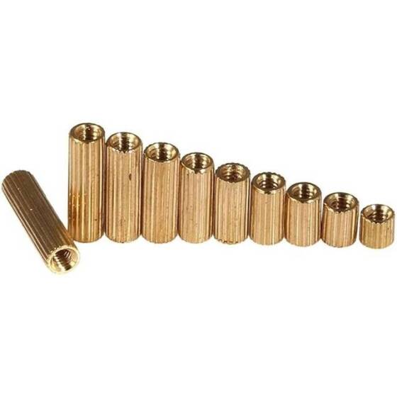 M2 14mm Round Double Pass Monitoring Security Columns Camera Stud - 2