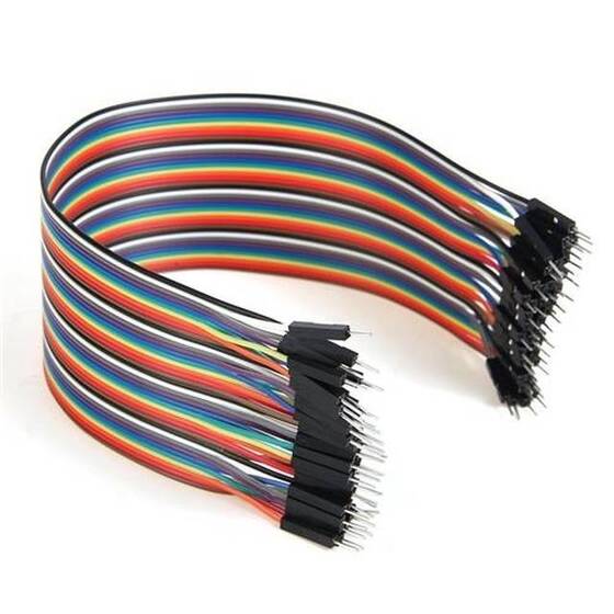 Male to Male Dupont Line 40 Pin 20cm 24AWG - 1