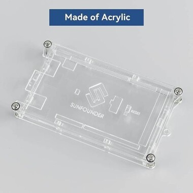 MEGA 2560 R3 Acrylic Case with Sticker and Instruction improved version - 2