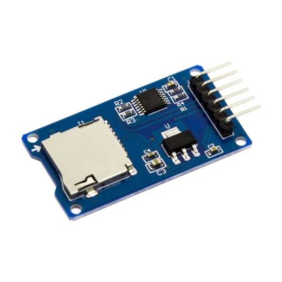 Micro SD Card Module Mini TF Card Read and Write 6 Pin - 6
