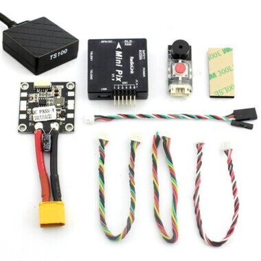 Mini Pix F4 Pixhawk -Ts100 Gps Flight Control Set - 1