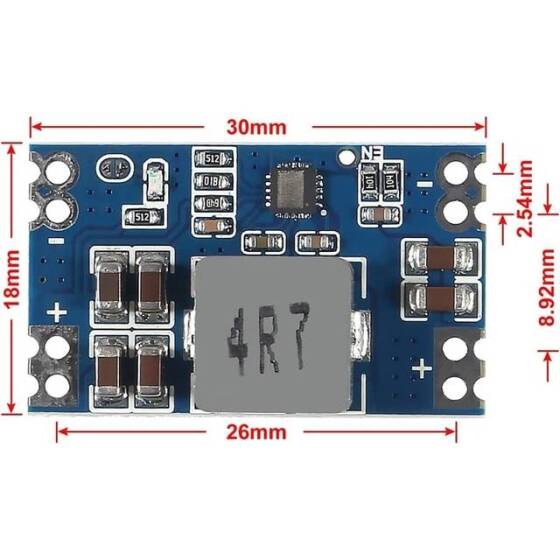 MINI560 DC-DC 9V 5A Step-Down Stabilized Voltage Regulator Module - 3