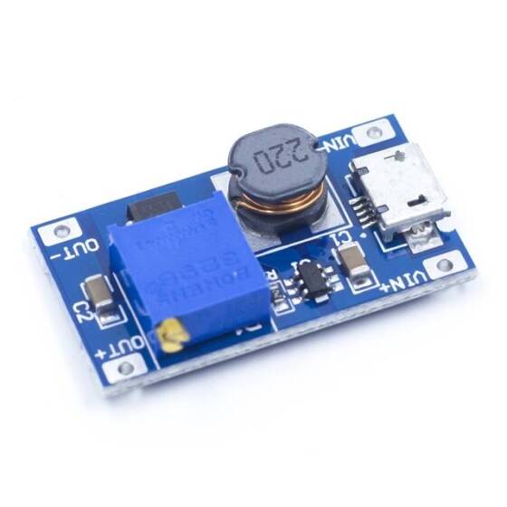 MT3608 XY-016 2A Max DC-DC Step Up Power Module Booster Power Module - 2