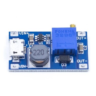 MT3608 XY-016 2A Max DC-DC Step Up Power Module Booster Power Module - 6