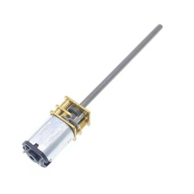 N20-M4 X 55 3V 150RPM Coarse And Long Reduction Motor N20 Screw Geared Motor Miniature Thread Motor - 3