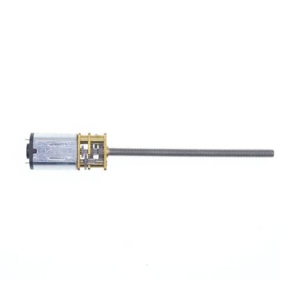 N20-M4 X 55 3V 35RPM Coarse And Long Reduction Motor N20 Screw Geared Motor Miniature Thread Motor - 1