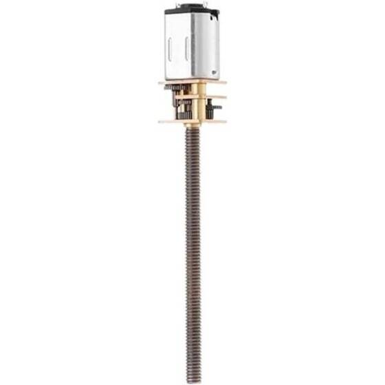 N20-M4 X 55 6V 50RPM Coarse And Long Reduction Motor N20 Screw Geared Motor Miniature Thread Motor - 1