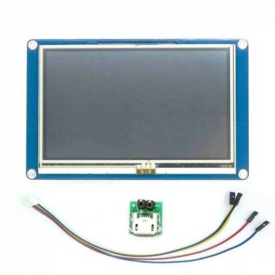 Nextion NX4827T043 4.3 inch Resistive Touch Screen Man-machine interface HMI kernel - 2