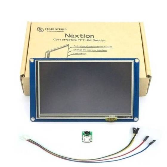 Nextion NX4832T035 3.5 inch Resistive Touch Screen Man-machine interface HMI kernel - 4