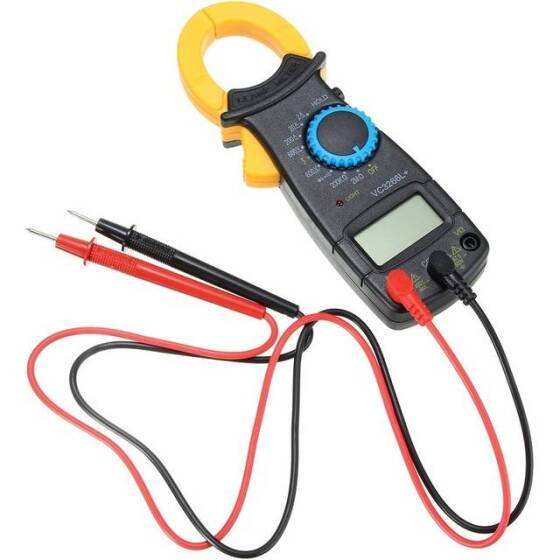 Orange VC3266L High Precision Clamp Multifunction Digital Multimeter With 10A Sharp Line Without Buzzer With Battery - 1