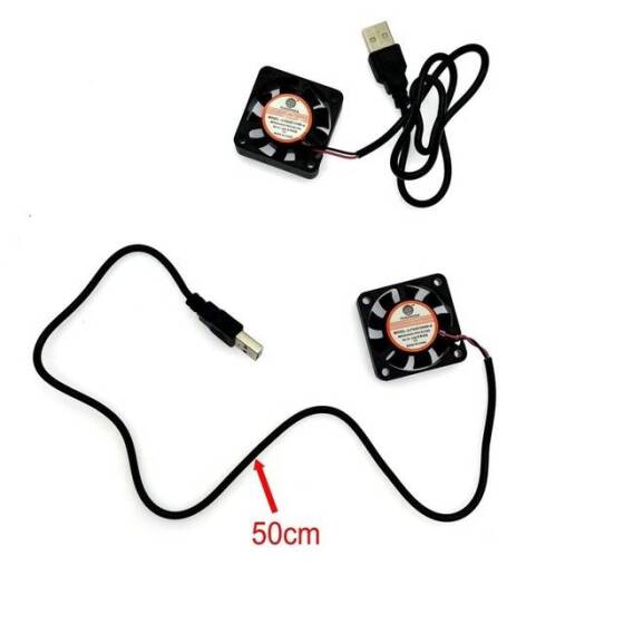 Original SNOWFAN40x4010H05S DC5V 0-14A Silent Cooling Fan With XH2-54-2P - 5
